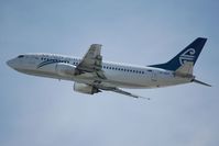 ZK-NGH @ WLG - Climbing out of Wellington - by Micha Lueck