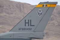 88-0492 @ KLSV - Lockheed Martin / USAF / F-16C Fighting Falcon (cn 1C-94) / Aviation Nation 2006