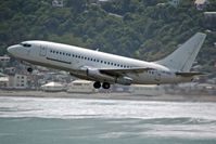 ZK-NQC @ WLG - Stormy seas in Wellington - by Micha Lueck