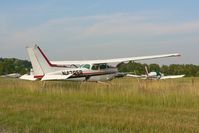 N4785R @ FWN - This 1979 Cutlass RG appears to be poised to stalk a Piper Archer. - by Daniel L. Berek