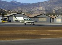 N40AB @ SZP - 1983 Beech F33A BONANZA, Continental IO-520-BA 285 Hp, takeoff roll Rwy 04 - by Doug Robertson