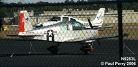 N9253L @ MQI - Nice color scheme on this old bird