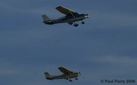N7607T @ MQI - A section takeoff by civvie Cessnas on the Anniversary of First Flight