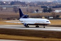 N163AT @ CID - On the take-off roll - by Glenn E. Chatfield