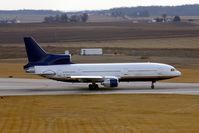N163AT @ CID - On the take-off roll - by Glenn E. Chatfield
