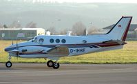 D-IHHE @ SCN - Beechcraft King Air C90B - by Volker Hilpert