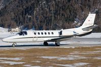 HB-VNZ @ SMV - Jet Aviation Cessna 550