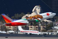 N609SW @ LAS - Southwest Airlines N609SW California One (FLT SWA283) departing RWY 01R enroute to Salt Lake City Int'l (KSLC). - by Dean Heald
