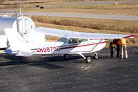 N9870Q @ IWI - refueling at IWI - by Ryan Rice