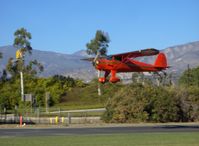 N25108 @ SZP - 1939 Luscombe 8A, Continental A&C65 65 Hp, on final for landing Rwy 22, beautifully detailed vintage Luscombe - by Doug Robertson