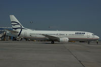 SX-BGX @ VIE - Aegean Boeing 737-400 - by Yakfreak - VAP