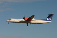 LN-RDC @ EBBR - arrival of flight SK591 - by Daniel Vanderauwera
