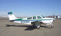 N741RV @ CCR - Visitor from Los Angeles on New Year's Day. - by Bill Larkins