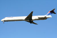 N938DL @ ATL - On final for Runway 26L - by Michael Martin