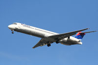 N987DL @ ATL - On final for Runway 26L - by Michael Martin