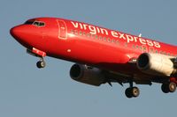 OO-VES @ EBBR - descending to rwy 25L
