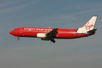 OO-VES @ EBBR - arrival of flight TV131 from GVA