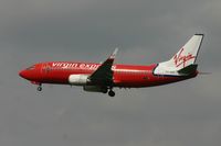OO-VEX @ EBBR - descending to rwy 25L