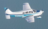 N3961M - Air To Air Over Lake Michigan - by Jennifer Kreidler