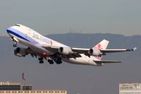B-18701 @ LAX - China Airlines Cargo B-18701 (FLT CAL5251) climbing out from RWY 25R enroute to Chiang Kai Shek Int'l (RCTP). - by Dean Heald