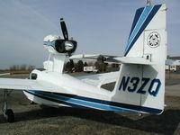 N3ZQ @ KBDR - showing tailwheel and spinner - by Malcolm Dickinson