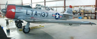 N101GB @ HBI - 1951 North American AT-6G at the N.C. Aviation Museum  in Asheboro N.C. - by Richard T Davis