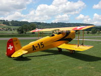HB-UUE @ TRIENGEN/S - Do/Bücker Bü-131B HB-UUE Jungmann c/n 24/1938 - by Ulrich Wenger