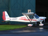 G-CEHV @ EGBO - Ikarus C42 FB 80 - by Robert Beaver
