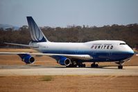 N196UA @ MEL - Just arrived in Melbourne - by Micha Lueck