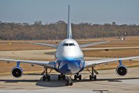 N196UA @ MEL - Just arrived in Melbourne - by Micha Lueck