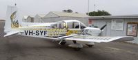 VH-SYF - New paint scheme - by Kaye Coates