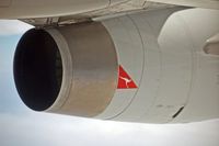 VH-OJE @ MEL - One of the four Rolls Royce engines - by Micha Lueck