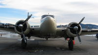 N93CA @ SZT - Sleeping bags and heaters keep these R985's warm in 10 degree weather - by Scott Dickenson