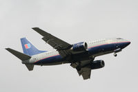 N903UA @ ATL - On final for Runway 9R - by Michael Martin