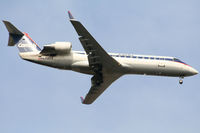 N938CA @ ATL - On final for Runway 9R - by Michael Martin