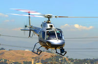 N225LA - Eurocopter AS 350 B2 30 degree rotor tilt - by Glenn Grossman