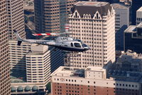 N223LA - Eurocopter AS 350 B2 Over Downtown Los Angeles, CA - by Glenn Grossman