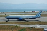 N804MS @ KIX - Rare visitor.