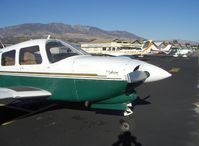 N3397Q @ SZP - 1977 Piper PA-28R-201T TURBO ARROW III, Continental TSIO-360-FB 200 Hp, cowl - by Doug Robertson