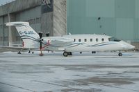 C-GJOL @ YYC - Looks good in winter - by Bill Knight