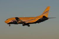 F-GFUF @ EBBR - early arrival with winter sun