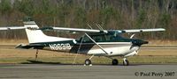 N9631B @ PVG - On the cowling, you can make out the name Percy
