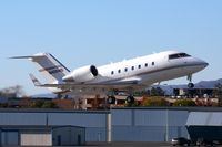 N429WG @ SMO - Canadair Challenger 604 N429WG departing RWY 3 enroute to San Diego Int'l (KSAN).
