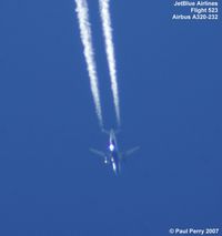 UNKNOWN - Headed south over North Carolina