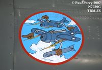 N7030C @ 42VA - Nose art depicting the Avenger's mission