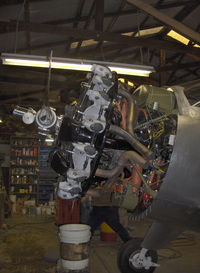 N273MD @ SZP - Dickenson Howard DGA-21, P&W R-1340-57 Wasp 600 Hp engine and accessories - by Doug Robertson