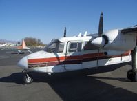 N7UZ @ SZP - Britten-Norman BN-2A-27 ISLANDER, two Lycoming O-540-E4C5 260 Hp - by Doug Robertson