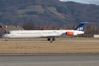 LN-ROX @ SZG - Scandinavian Airlines MD80 - by Andy Graf-VAP