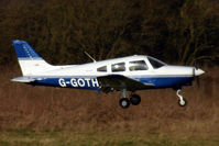 G-GOTH @ EGCB - Landing at Barton