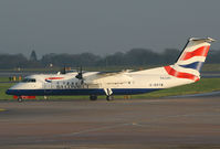 G-BRYW @ EGCC - BA Dash 8 - by Kevin Murphy
